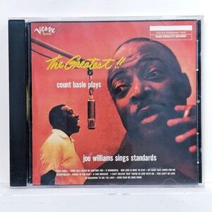 Count Basie Joe Williams The Greatest!! CD Jazz Vocal Classics Verve 833 774-2
